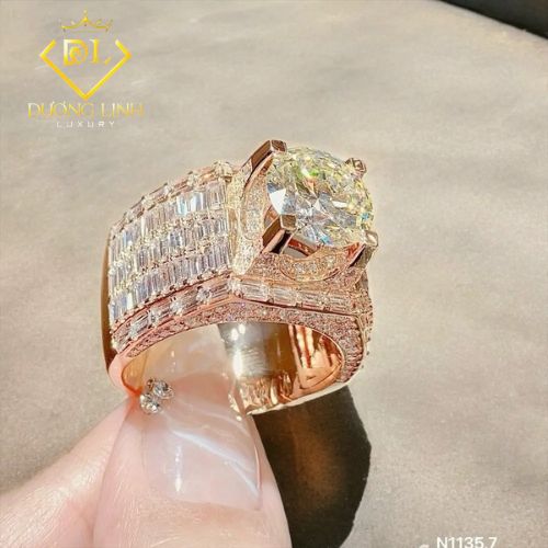 Nhẫn Nam Kim Cương – N1135.7